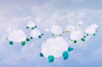 Floating Turtles